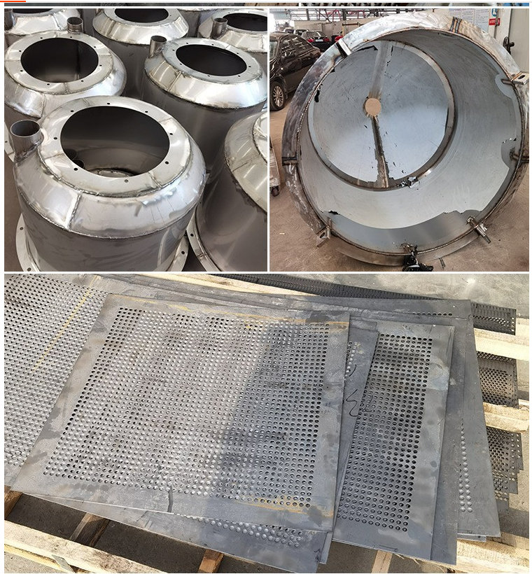 不銹鋼焊接風(fēng)管 廠家加工除塵廢氣排煙管按需定制來圖加工-陜西藍旭